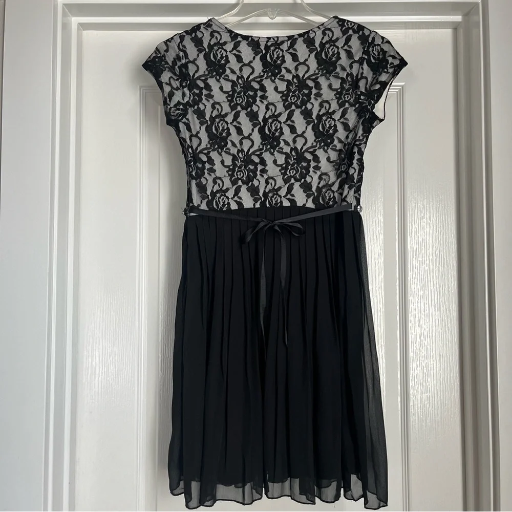 Speechless Black & White Lace Dress.